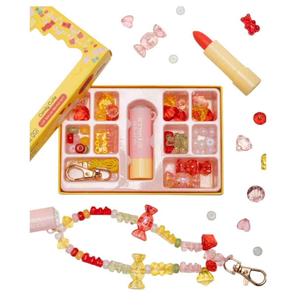 CUTIE CANDY LIP BALM BEAD KIT - SUPER SMALLS