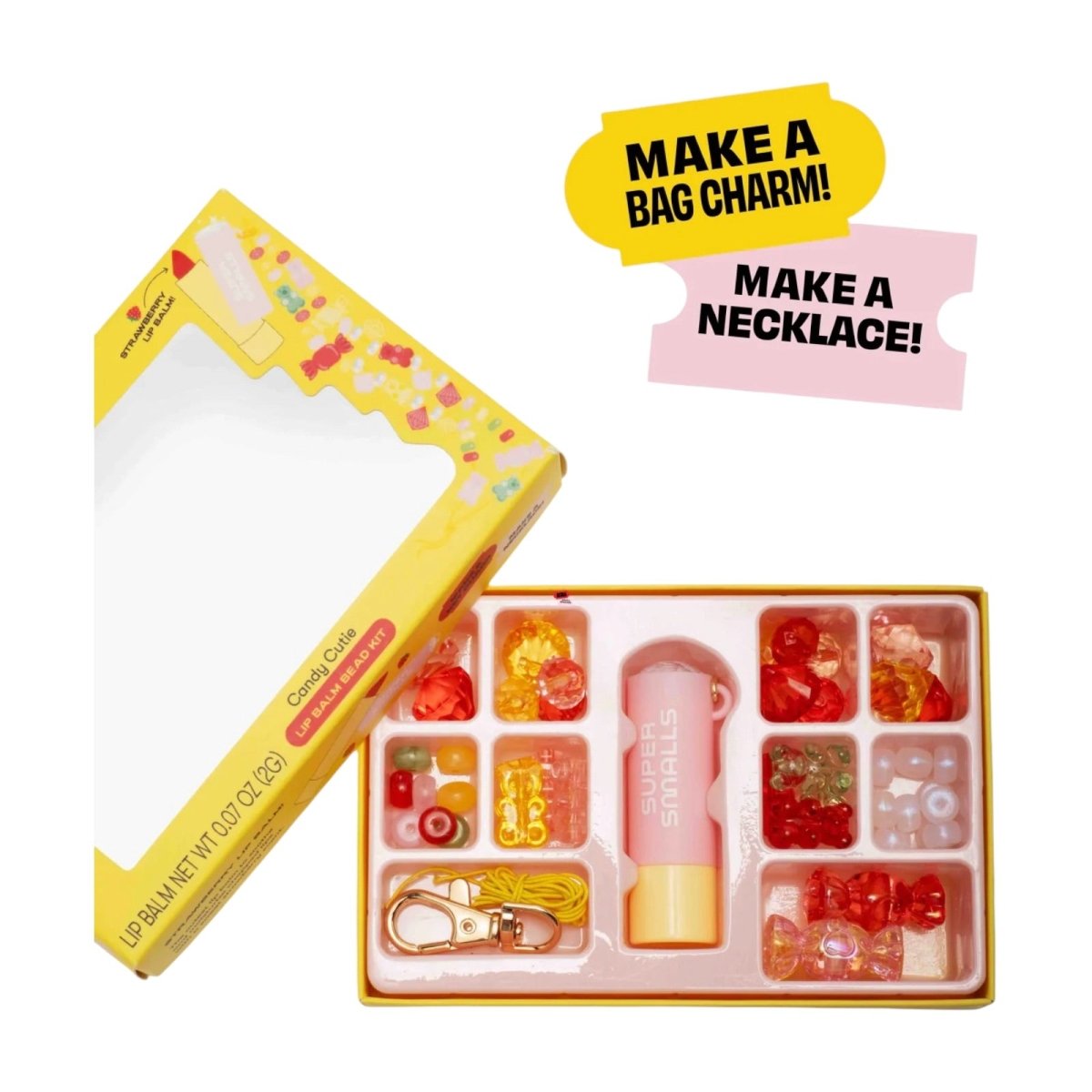 CUTIE CANDY LIP BALM BEAD KIT - SUPER SMALLS