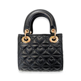 HEART QUILTED PURSE