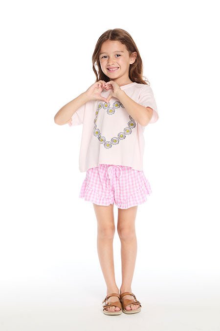 DAISY HEART TSHIRT (PREORDER) - SHORT SLEEVE TOPS