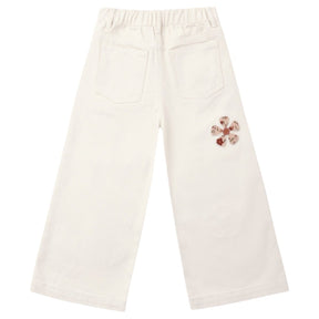 DAISY PATCHES STRAIGHT LEG DENIM PANTS - RYLEE + CRU - PANTS