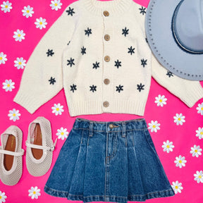 DAISY TULIP CARDIGAN - RYLEE + CRU