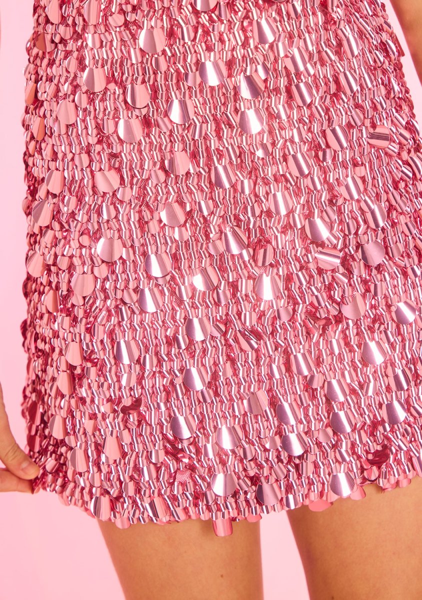 DAVINA SEQUIN TOP AND SKIRT SET (PREORDER) - MARLO