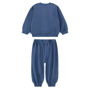 DAZZLE SMILEY ZIP UP JACKET AND SIMON SWEATPANTS (PREORDER) - MOLO - SET
