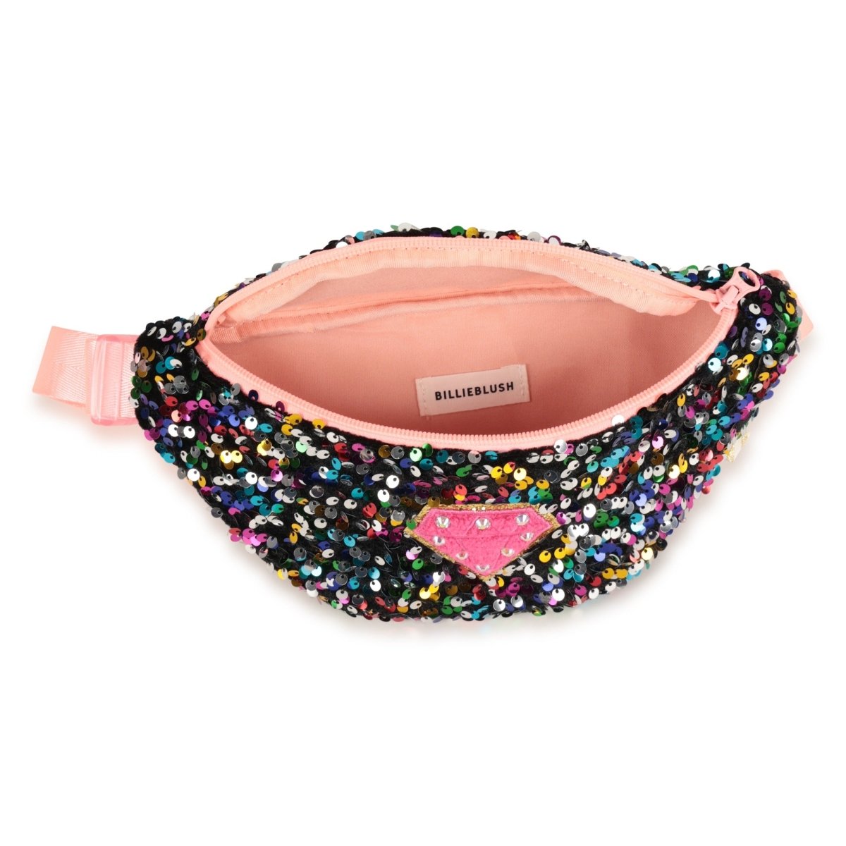 DIAMOND SEQUIN FANNY PACK (PREORDER) - BILLIEBLUSH