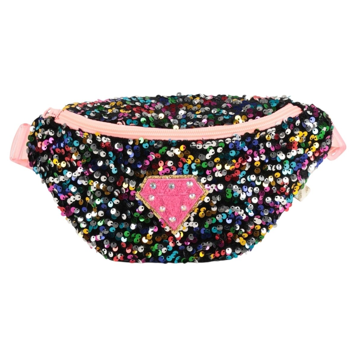 DIAMOND SEQUIN FANNY PACK (PREORDER) - BILLIEBLUSH