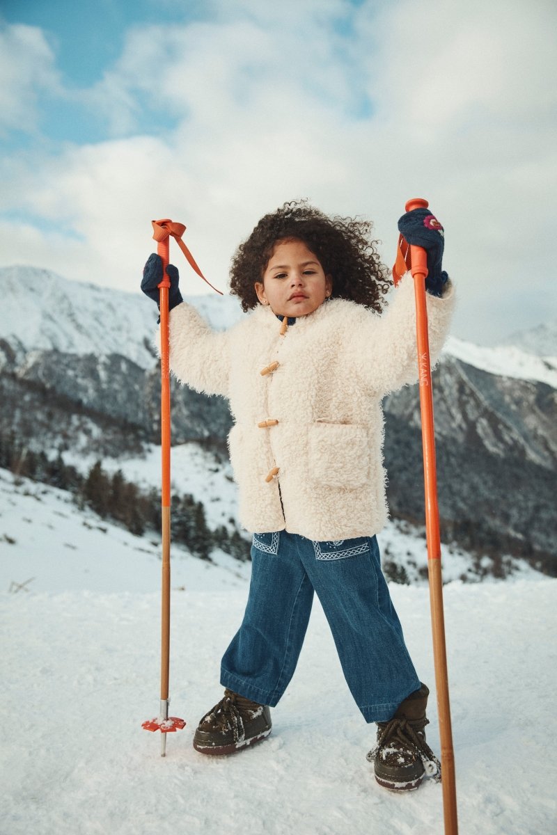 DIMIA SHERPA COAT (PREORDER) - JACKETS