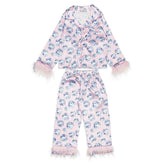 DISCO BALL SILKY SET W/ FEATHERS - MINI DREAMERS - SET