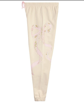 DYLAN SHABBY CHIC BOW SWEATPANTS - KATIE J NEW YORK
