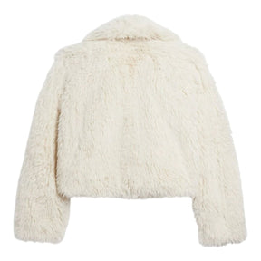 ELISE FAUX FUR JACKET - JACKETS