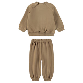 ELMWOOD SMILEY DISC SWEATSHIRT AND SIMON SWEATPANTS (PREORDER) - MOLO - SET