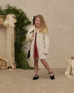 ELOISE FAUX FUR COAT - NORALEE