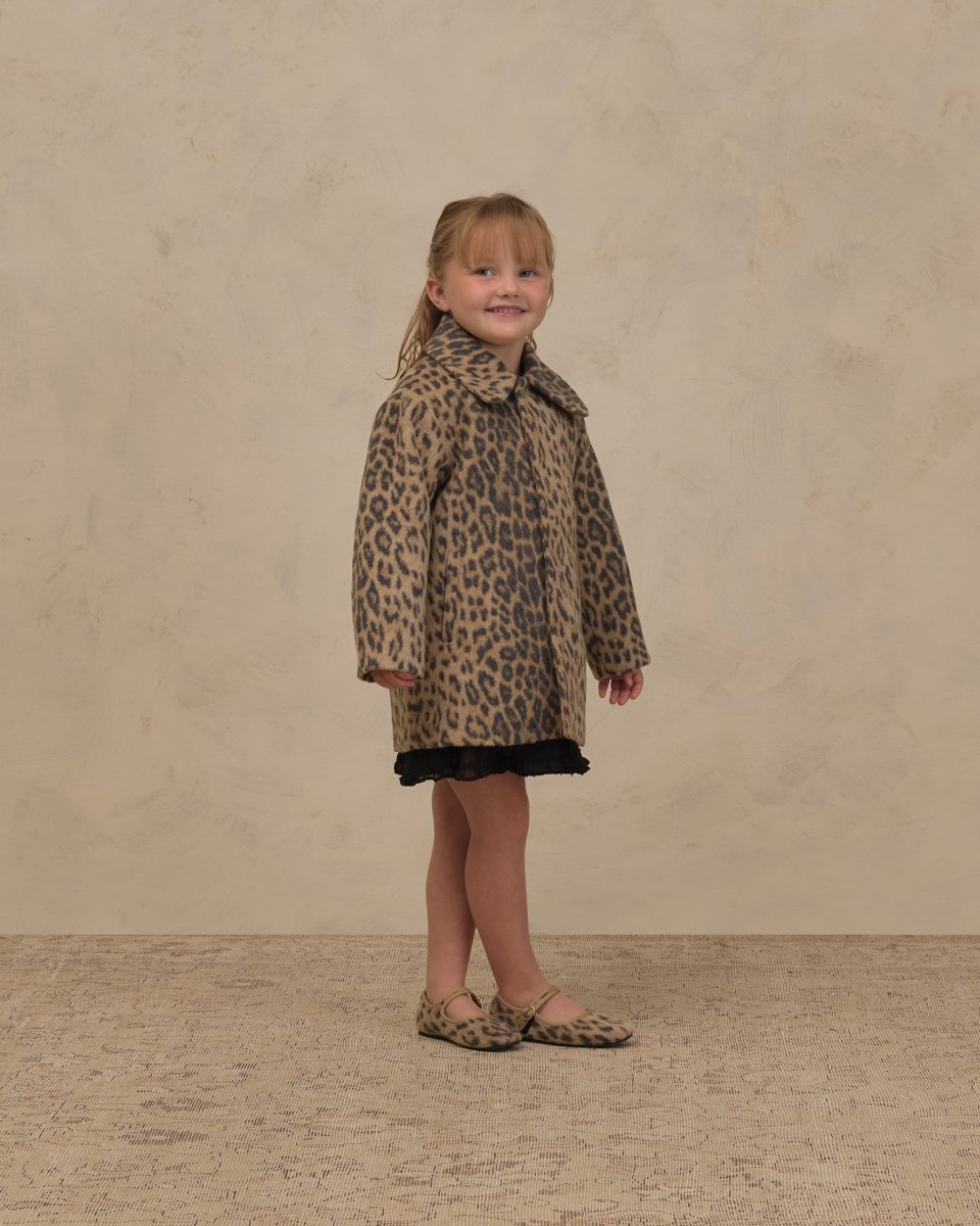 ELOISE LEOPARD COAT - NORALEE