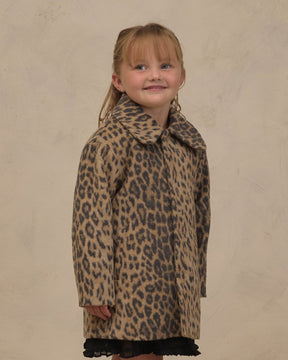 ELOISE LEOPARD COAT - NORALEE