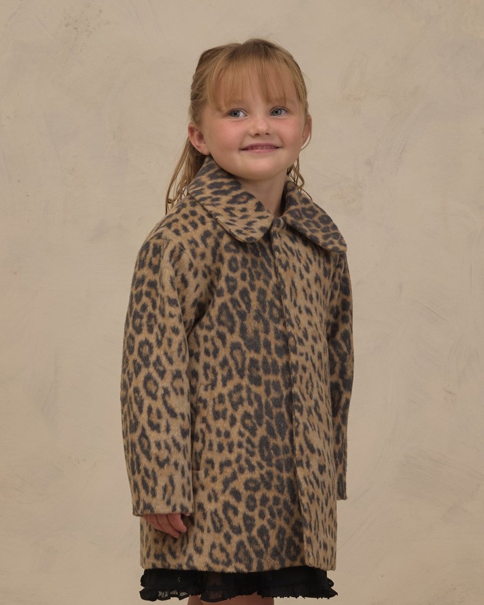 ELOISE LEOPARD COAT - NORALEE