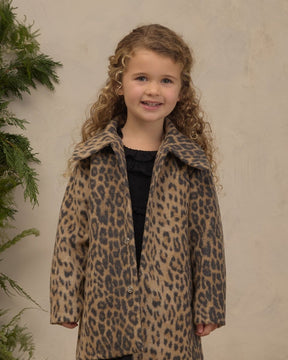 ELOISE LEOPARD COAT - NORALEE