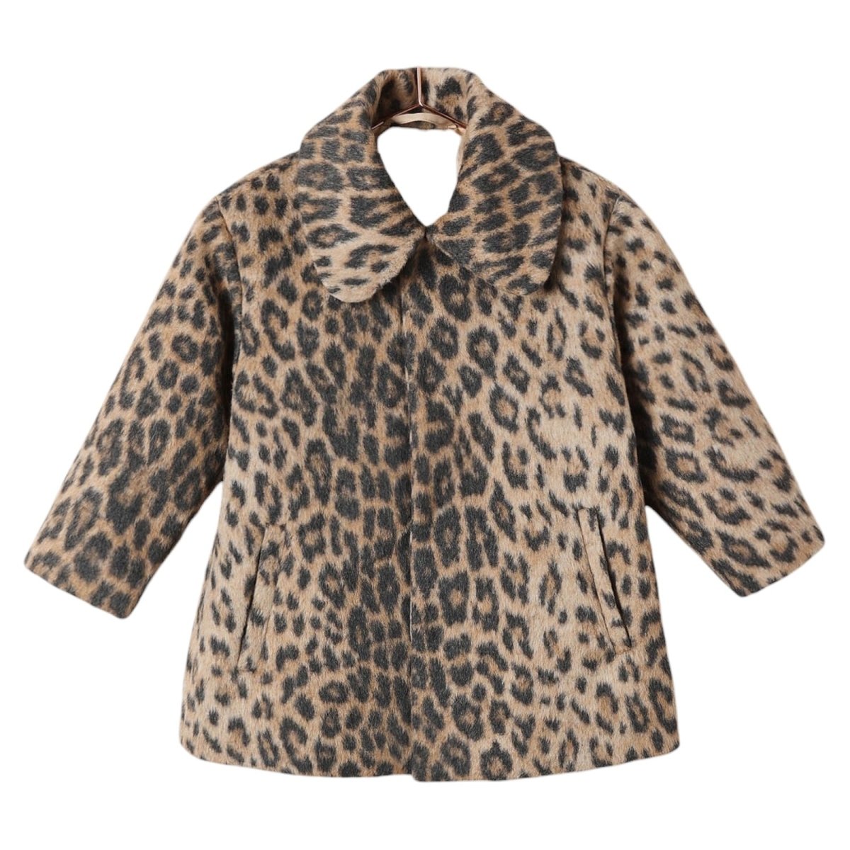 ELOISE LEOPARD FAUX FUR COAT - NORALEE