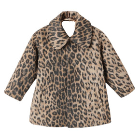 ELOISE LEOPARD FAUX FUR COAT - NORALEE