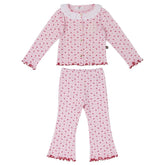 ELOWEN BOW CARDIGAN AND FLARE LEG PANTS SET - PETITE HAILEY - SET