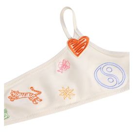 EMBROIDERED DOODLES NAJA TWO PIECE BIKINI (PREORDER) - MOLO