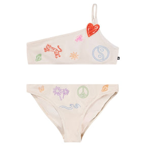 EMBROIDERED DOODLES NAJA TWO PIECE BIKINI (PREORDER) - MOLO