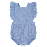 EMBROIDERED HEARTS ROMPER - HUXBABY