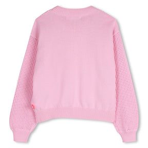 EMBROIDERED KNIT ICONS SWEATER (PREORDER) - BILLIEBLUSH