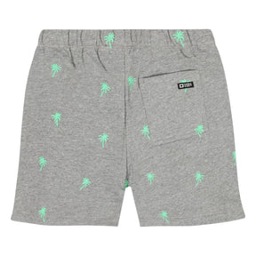 EMBROIDERED PALM TREES SHORTS (PREORDER) - SHORTS