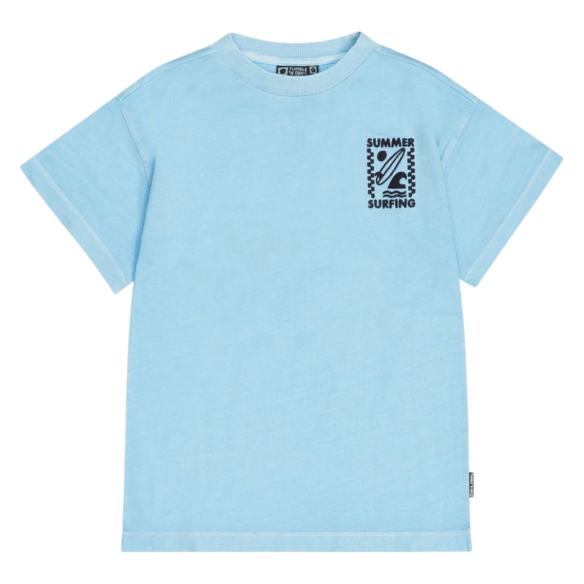 EMBROIDERED SUMMER SURFING TSHIRT (PREORDER) - TUMBLE 'N DRY