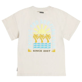 EMBROIDERED SUNSET TSHIRT (PREORDER) - SHORT SLEEVE TOPS