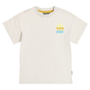 EMBROIDERED SUNSET TSHIRT (PREORDER) - SHORT SLEEVE TOPS