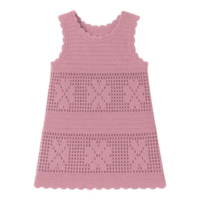 EMMI CROCHET DRESS (PREORDER) - LIMEAPPLE