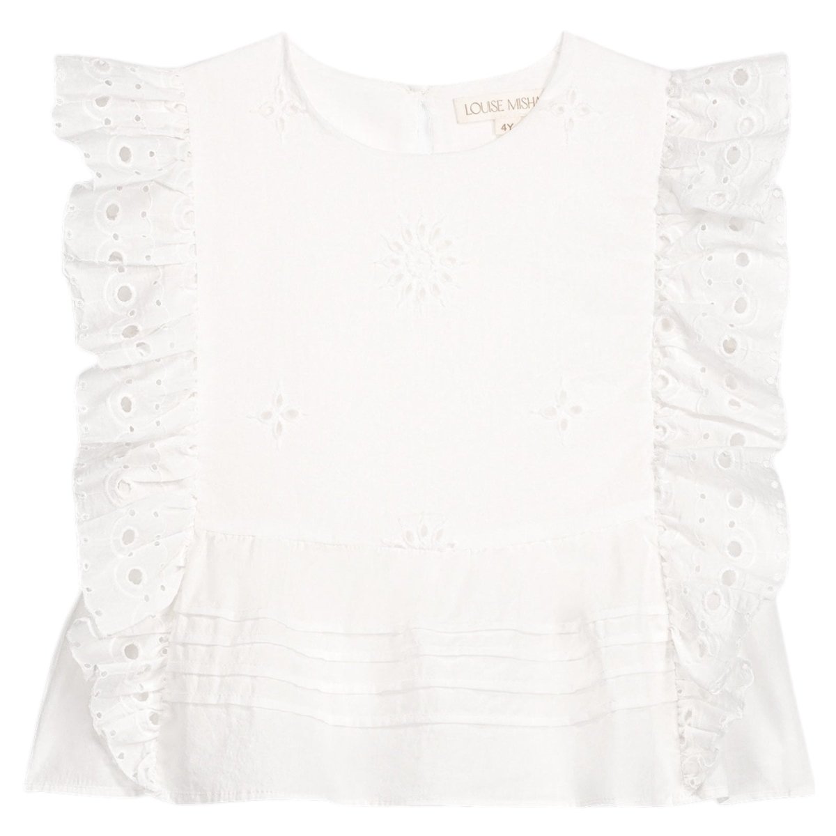 ESIA LACE BLOUSE (PREORDER) - SHORT SLEEVE TOPS