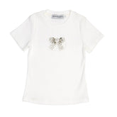 ESME CRYSTAL BOW TSHIRT - MINI DREAMERS