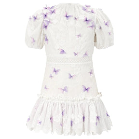EVE BUTTERFLY MINI DRESS (PREORDER) - DRESSES