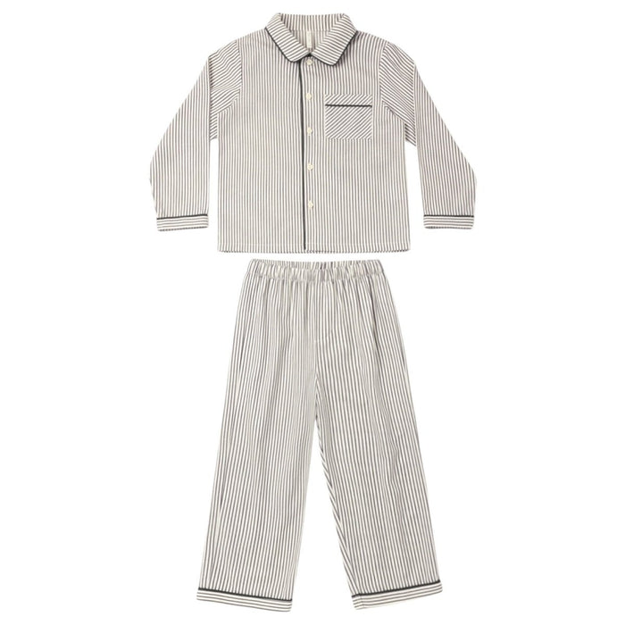 EVERYGREEN STRIPE TWO PIECE PAJAMA SET