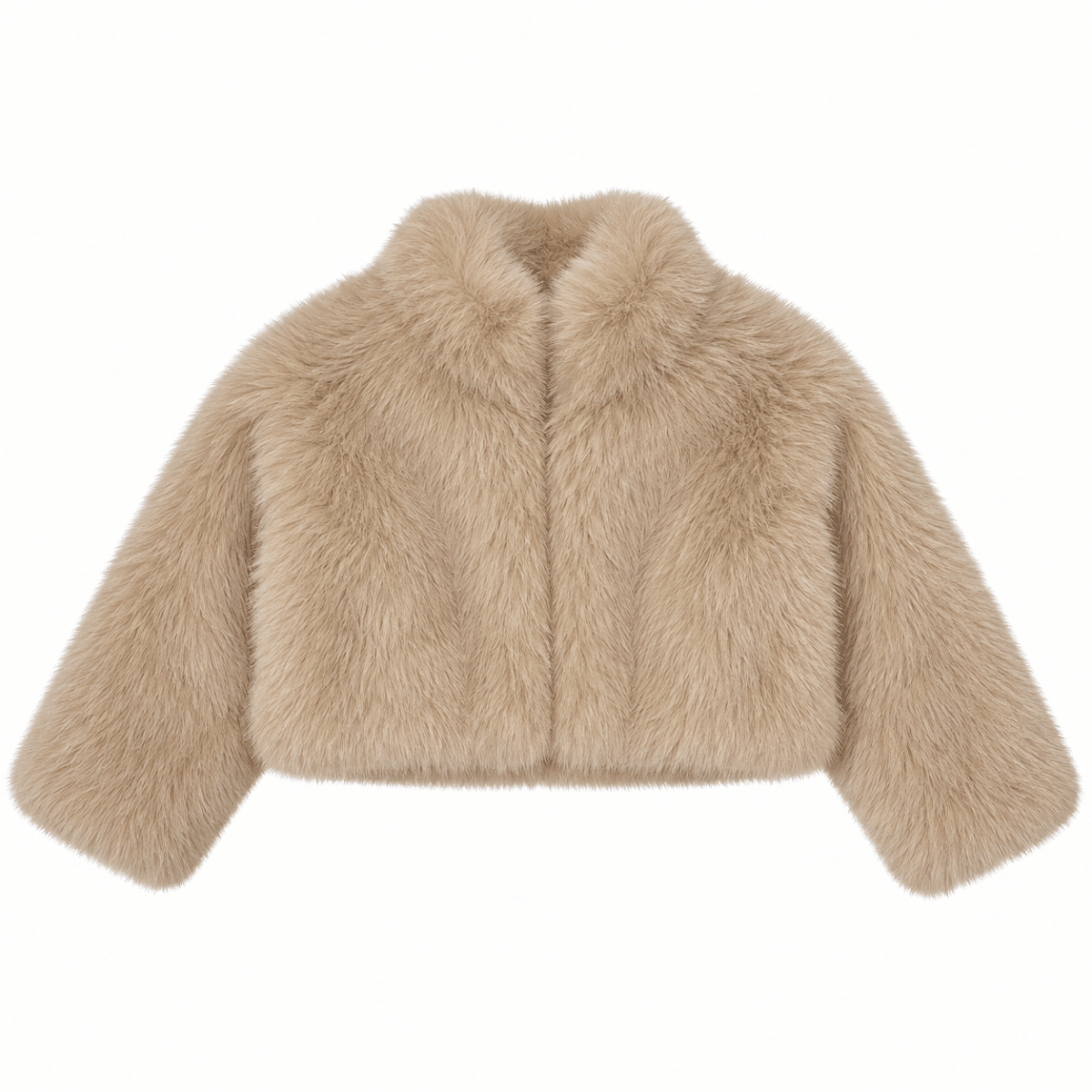 FAUX FUR CROP JACKET - PARFUM DE FIT