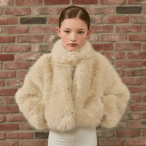 FAUX FUR CROP JACKET (PREORDER) - PARFUM DE FIT - JACKETS