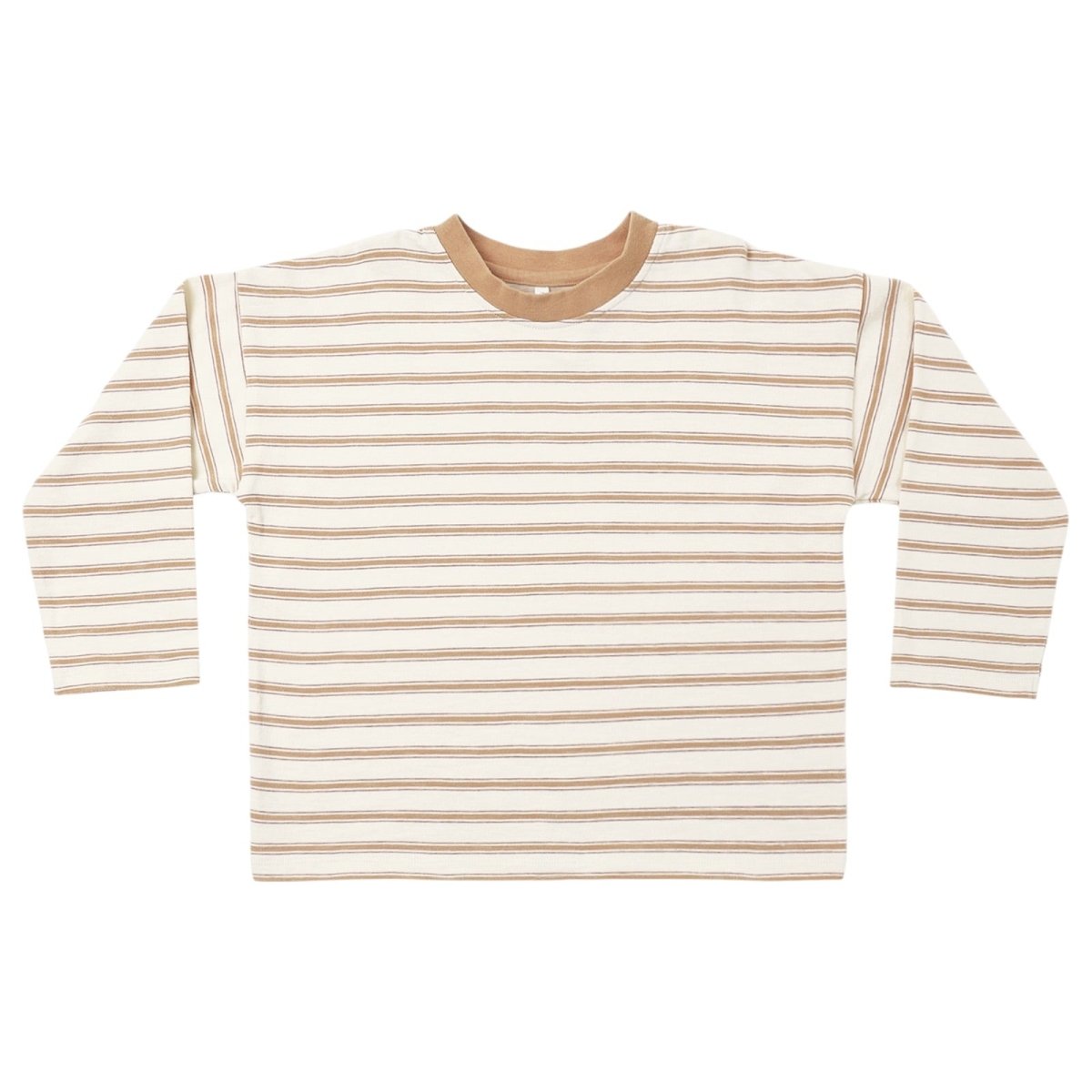 FAWN STRIPE CAMDEN LONG SLEEVE TSHIRT - RYLEE + CRU