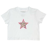 FEARLESS LEOPARD STAR TSHIRT - SHORT SLEEVE TOPS