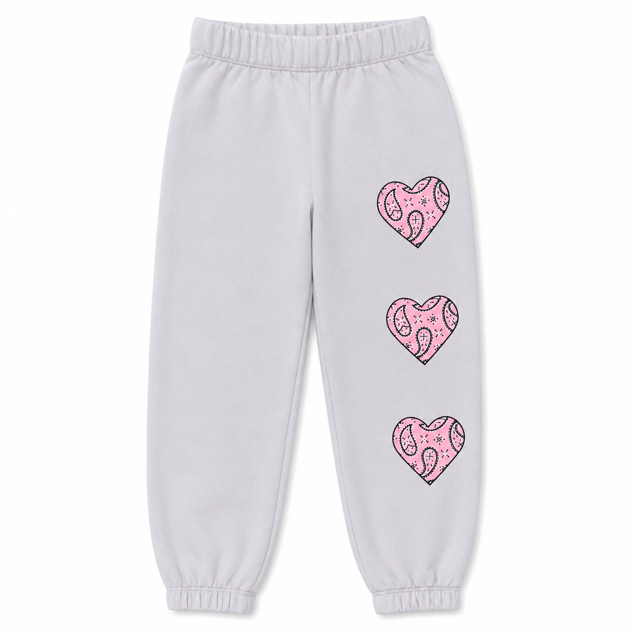 BANDANA HEART SWEATPANTS