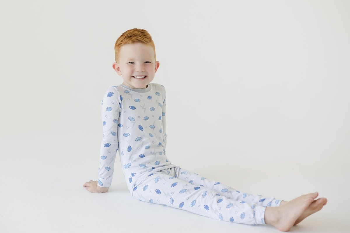 FIELD GOAL FOOTBALL LONG SLEEVE PJS BOYS - ESME