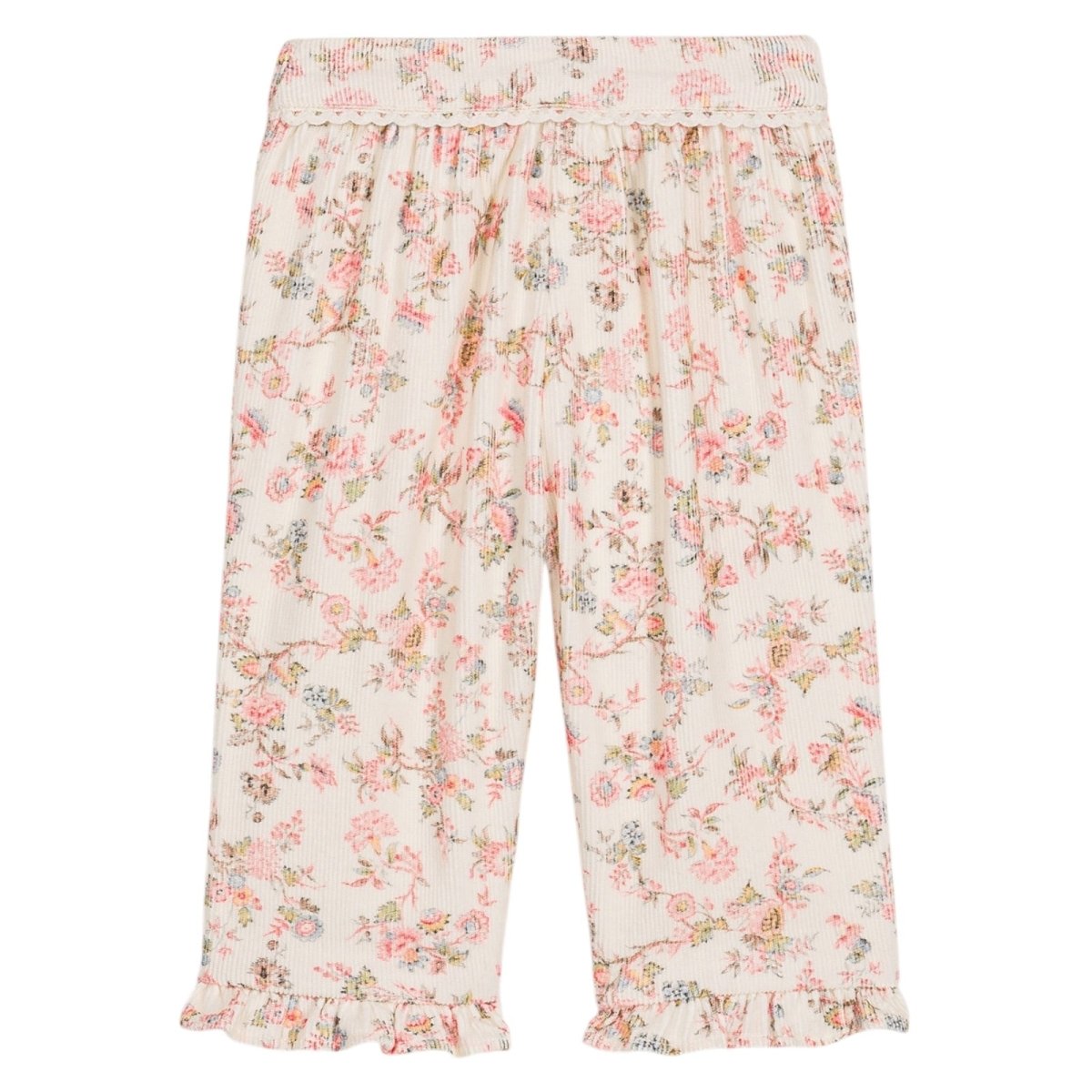 FLOFLO FLORAL CORDUROY PANTS (PREORDER) - LOUISE MISHA KIDS