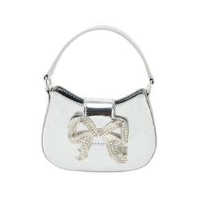 FLORA DIAMANTE BOW PURSE (PREORDER) - MARLO