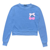 FLORAL BOW CHERRY SWEATSHIRT - FIREHOUSE