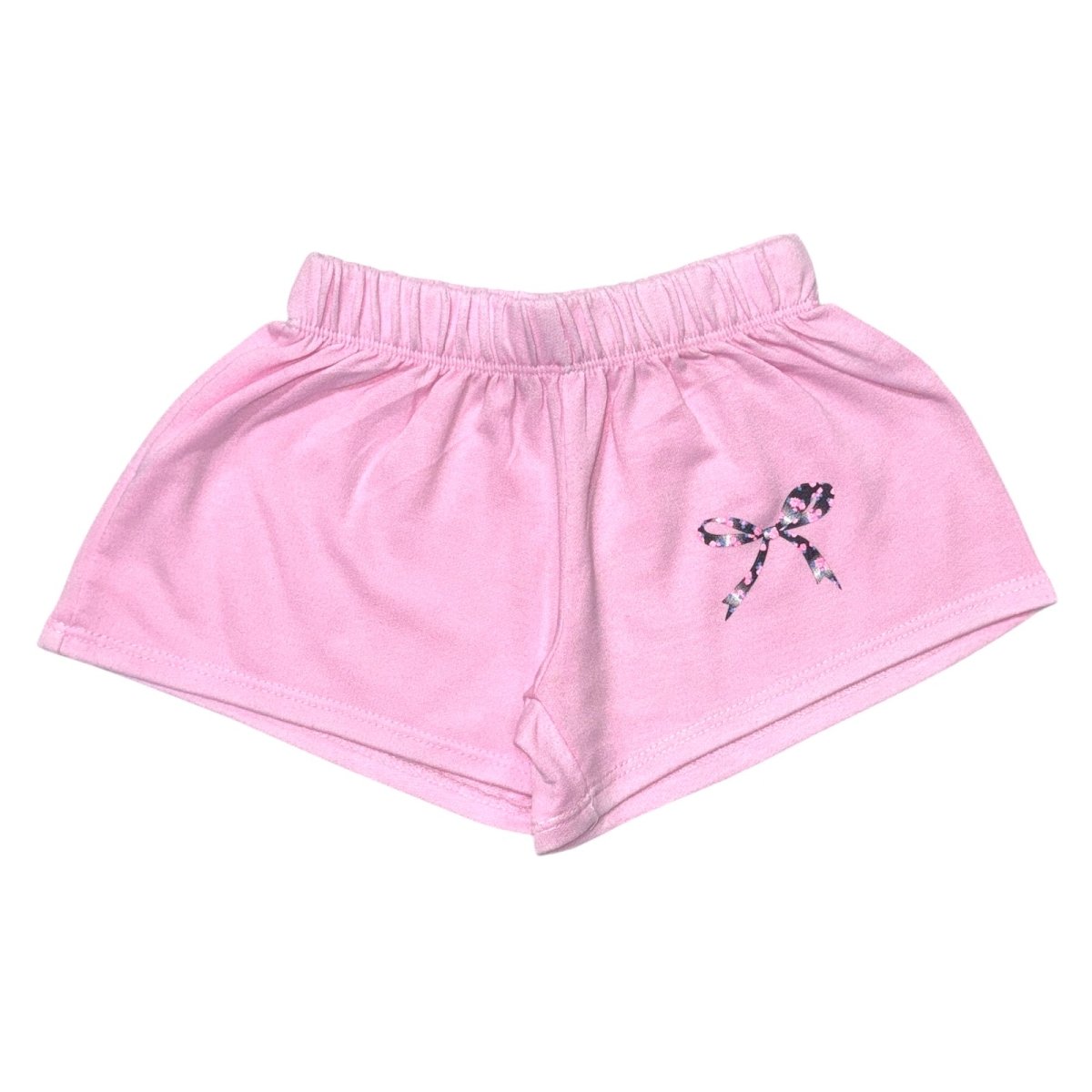 FLORAL BOW SHORTS - SHORTS