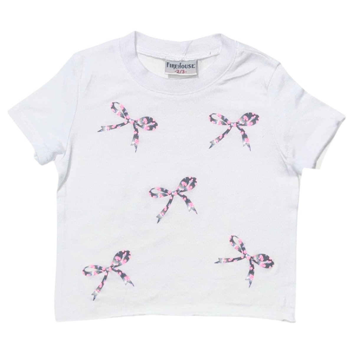 FLORAL BOWS TSHIRT - FIREHOUSE