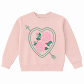 FLORAL LOVE SWEATSHIRT - TINY WHALES