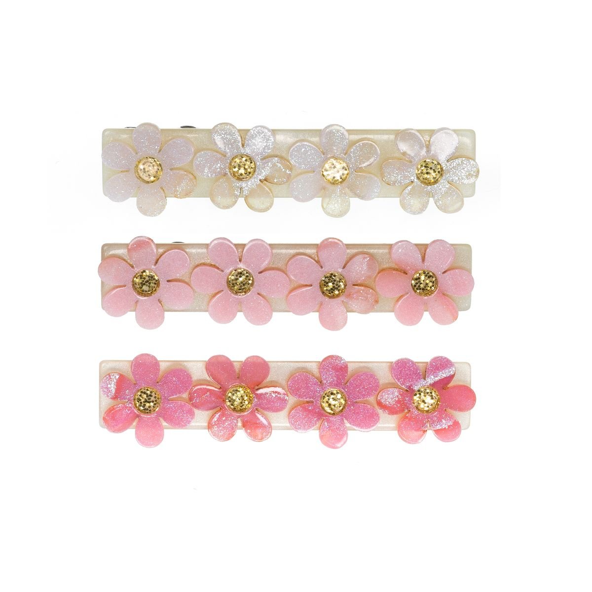 FLOWER CLIP SET OF 3 (PREORDER) - LILIES & ROSES