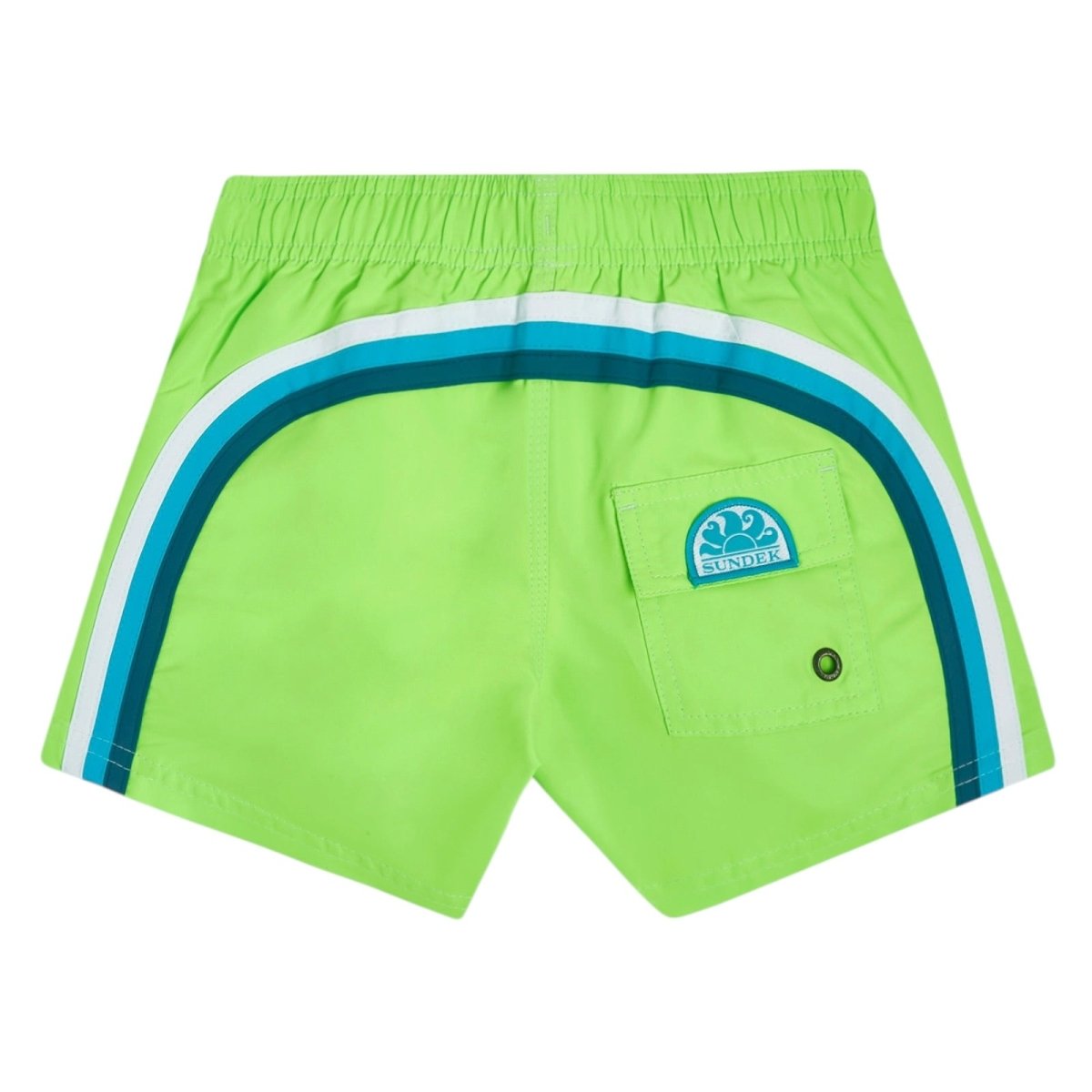 FLUO ELASTIC SWIM TRUNKS (PREORDER) - SUNDEK KIDS